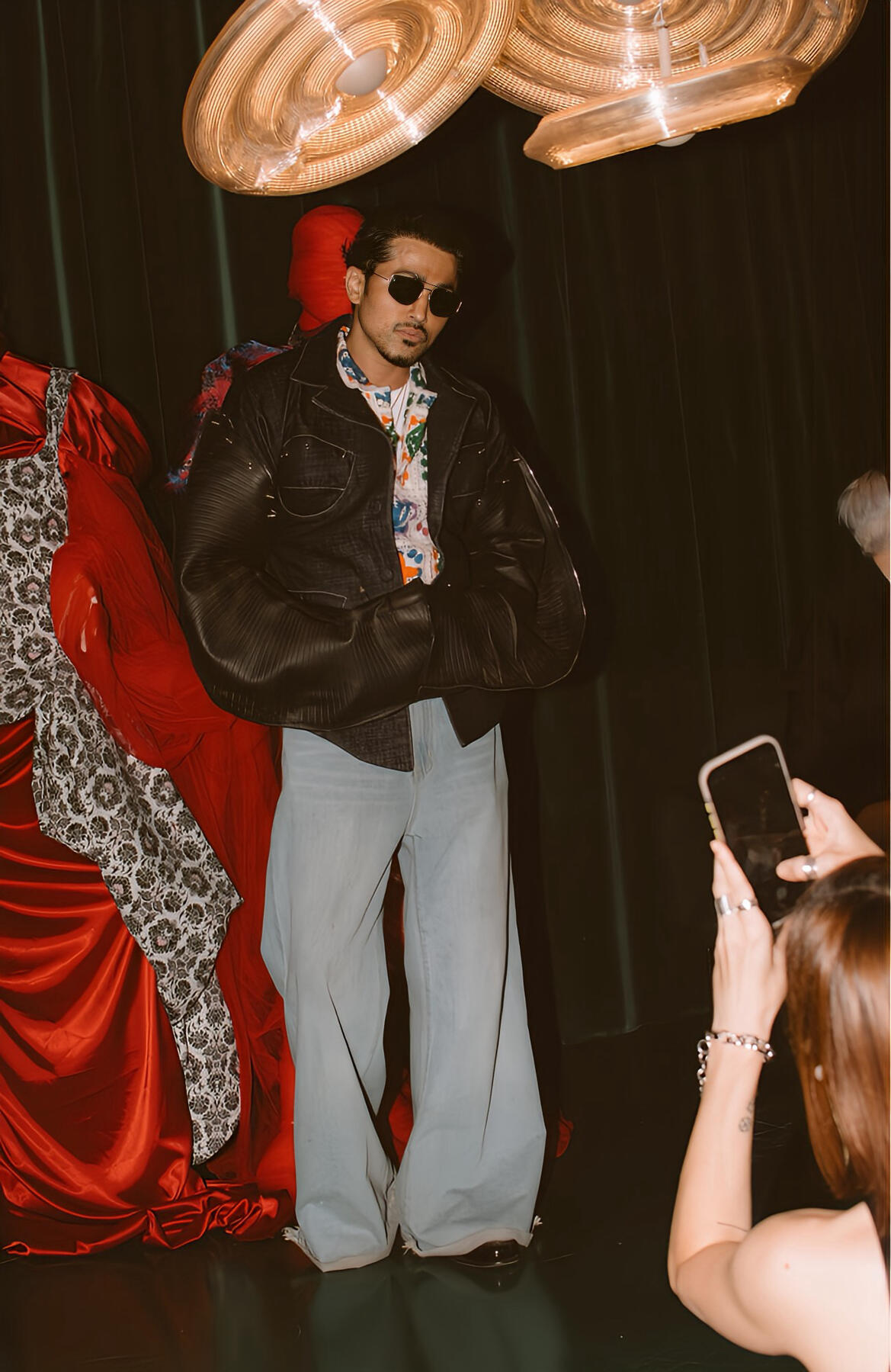 Samuel Sohebi attending Berlin Fashion Week Summer 2025