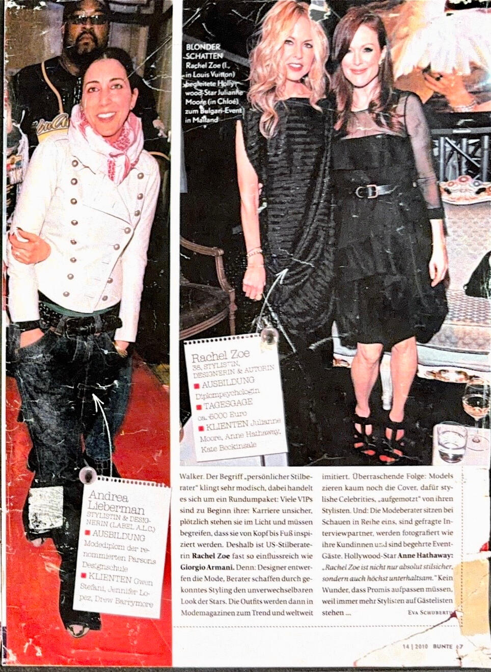 Samuel Schoaib Sohebi – BUNTE Magazine Feature, Issue 14/2010 (Burda Verlag)